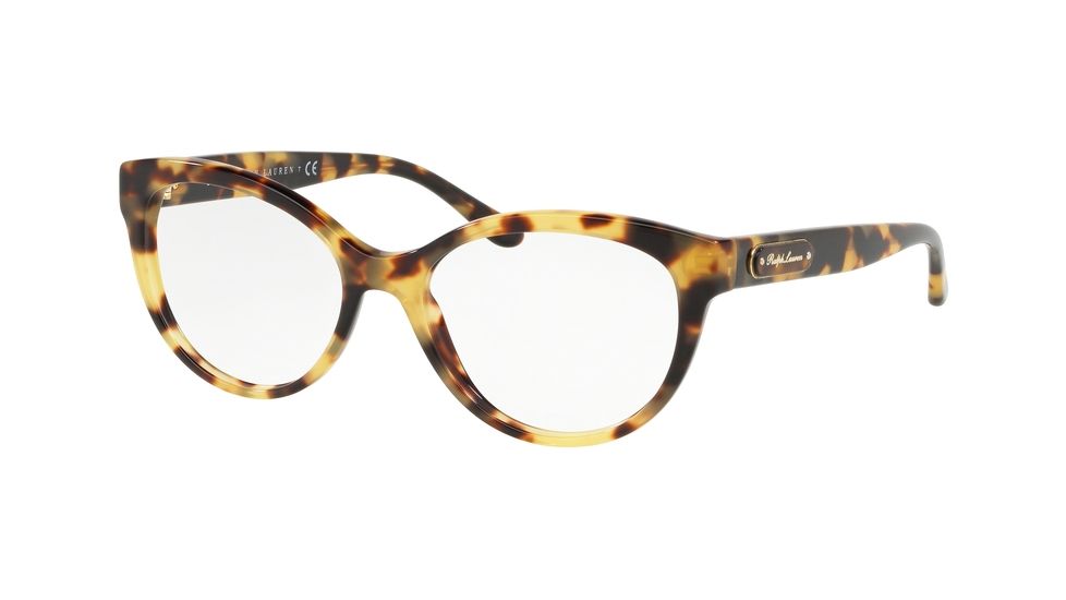 Ralph Lauren RL6177 Eyeglass Frames 5004-52 - Spotty Havana Frame