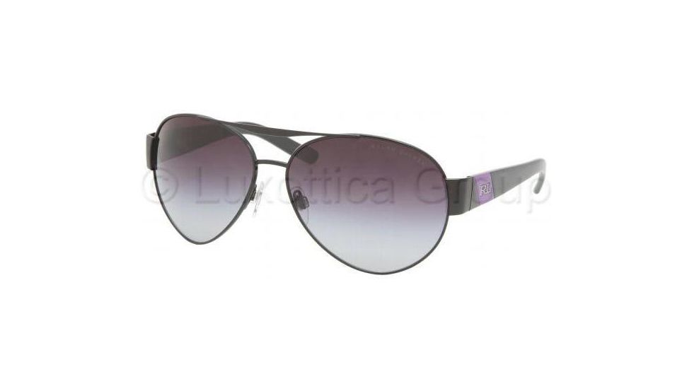 Ralph Lauren RL7032 Sunglasses 90038G-6214 - Black Gray Gradient