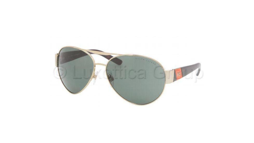 Ralph Lauren RL7032 Sunglasses 911671-6214 - Pale Gold Green