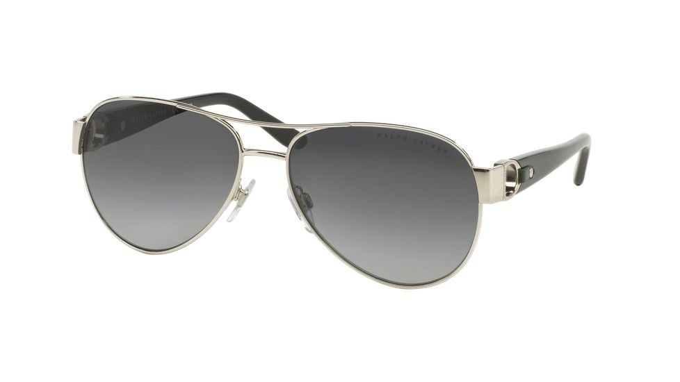 Ralph Lauren RL7047Q Progressive Prescription Sunglasses RL7047Q-9001T3-58 - Lens Diameter 58 mm, Frame Color Silver