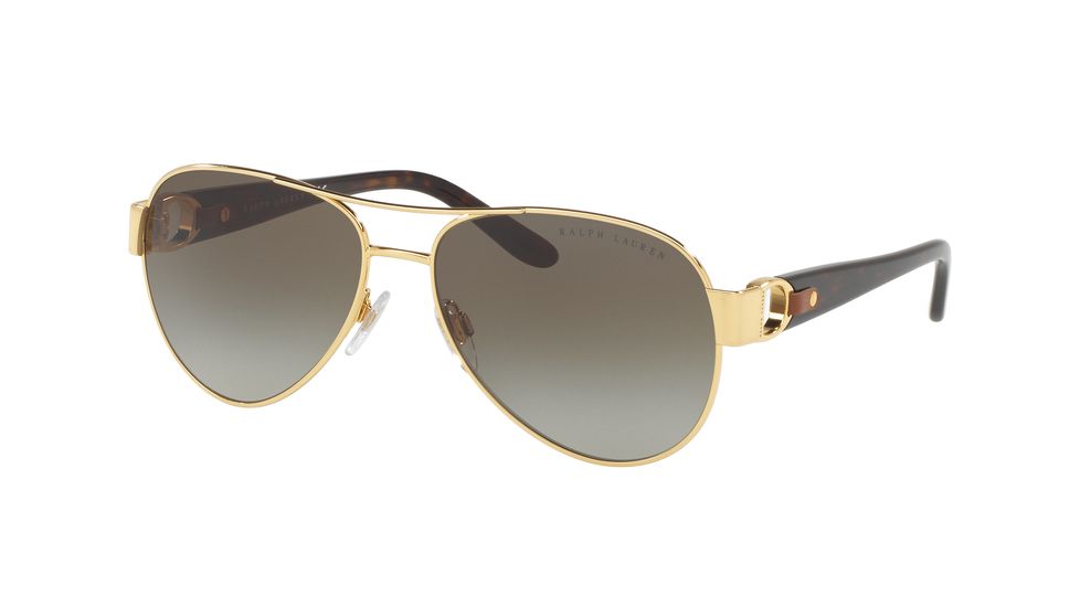 Ralph Lauren RL7047Q Progressive Prescription Sunglasses RL7047Q-90048E-58 - Lens Diameter 58 mm, Frame Color Shiny Gold