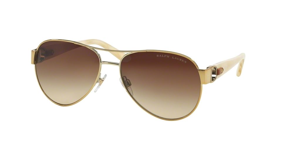 Ralph Lauren RL7047Q Progressive Prescription Sunglasses RL7047Q-928613-58 - Lens Diameter 58 mm, Frame Color Shiny Pale Gold