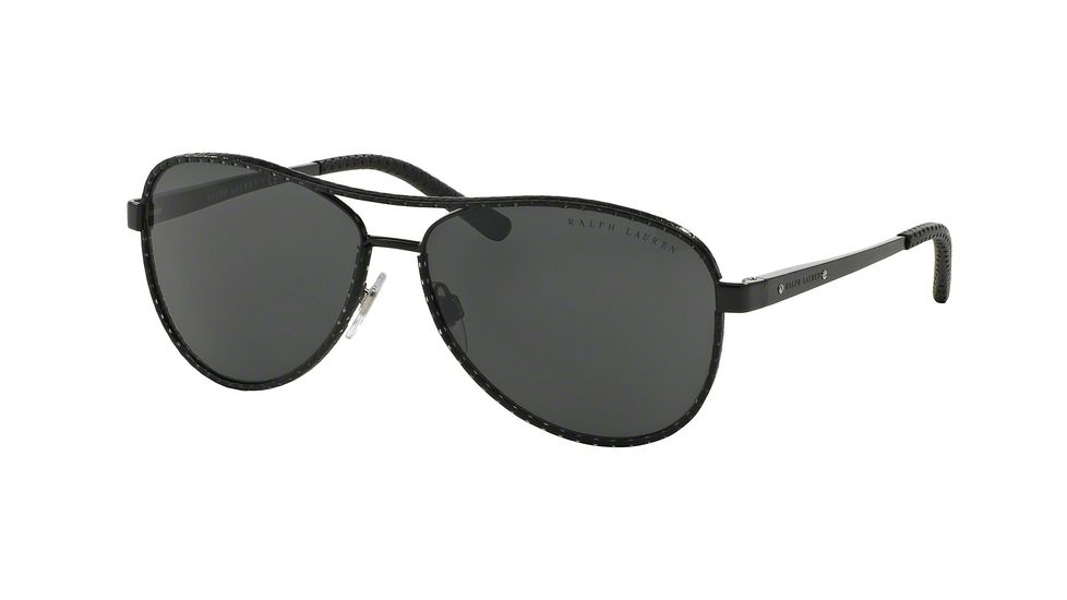 Ralph Lauren RL7050Q Progressive Prescription Sunglasses RL7050Q-929687-60 - Lens Diameter 60 mm, Frame Color Semi-shiny Black