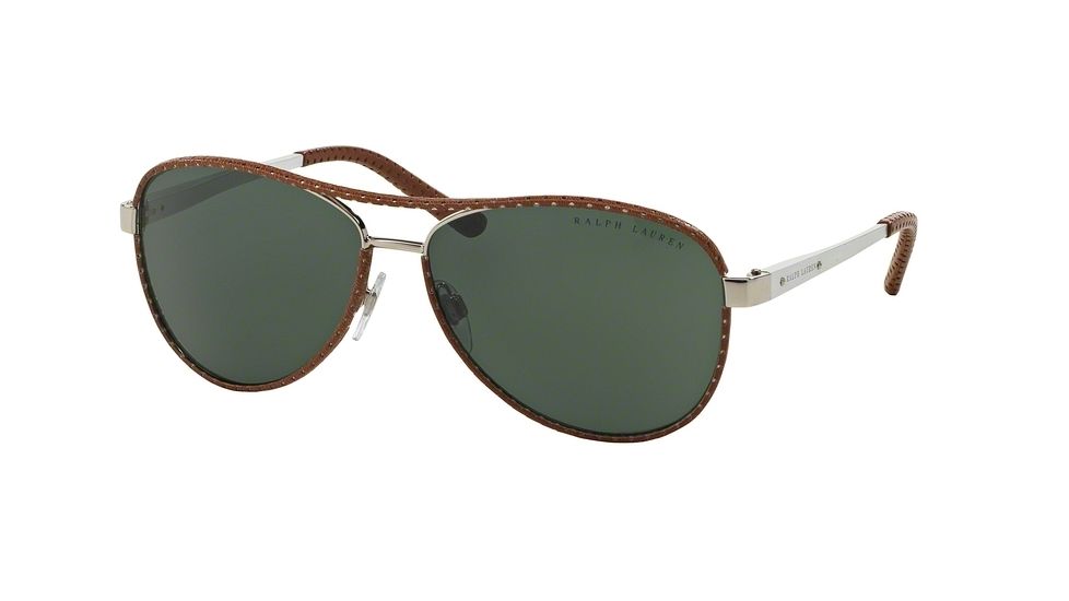 Ralph Lauren RL7050Q Progressive Prescription Sunglasses RL7050Q-929871-60 - Lens Diameter 60 mm, Frame Color Shiny Silver