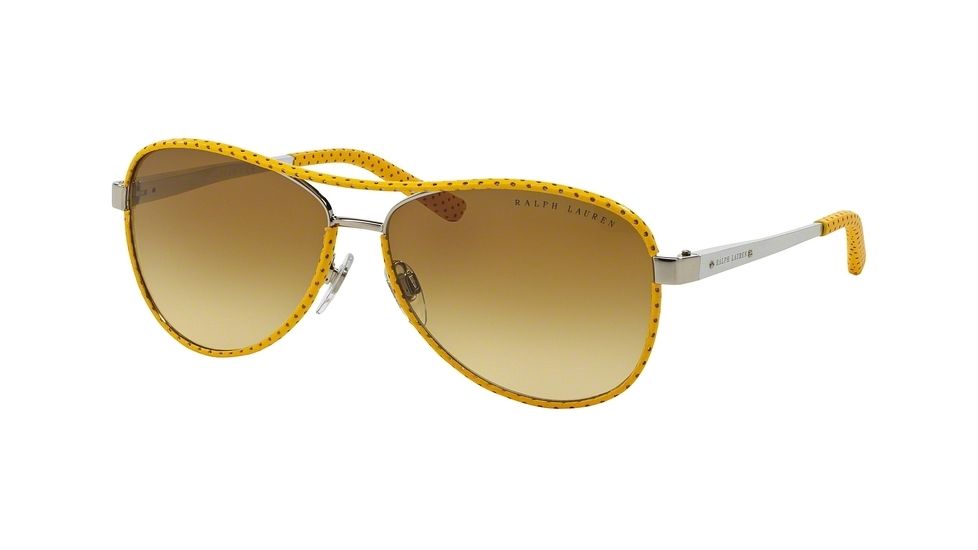 Ralph Lauren RL7050Q Progressive Prescription Sunglasses RL7050Q-93002L-60 - Lens Diameter 60 mm, Frame Color Shiny Silver