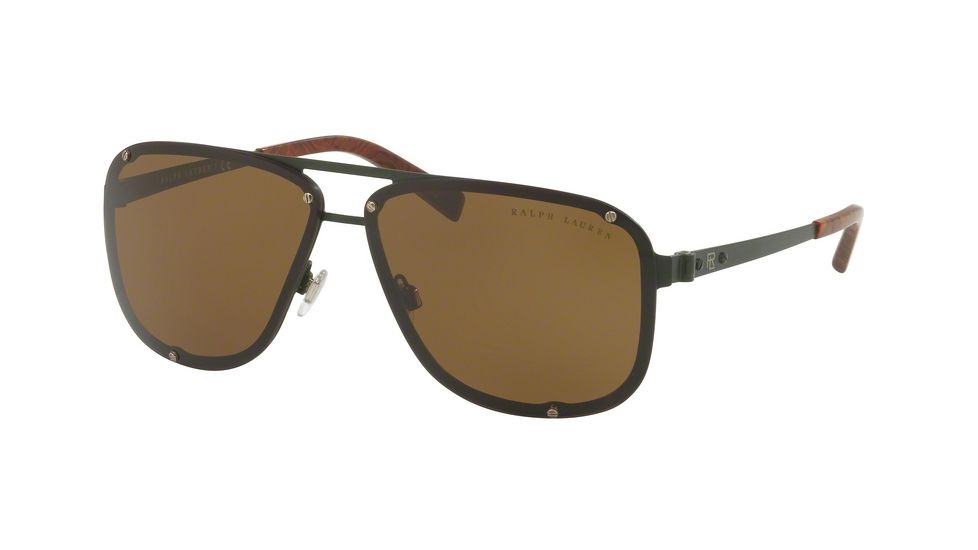 Ralph Lauren RL7055 Bifocal Prescription Sunglasses RL7055-900573-64 - Lens Diameter 64 mm, Frame Color Olive Green Matte