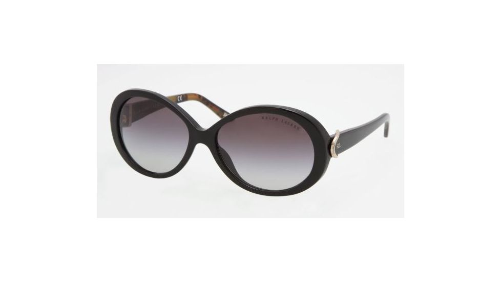 Ralf Lauren RL8062 #500111 - Black Frame, Gray Gradient Lenses
