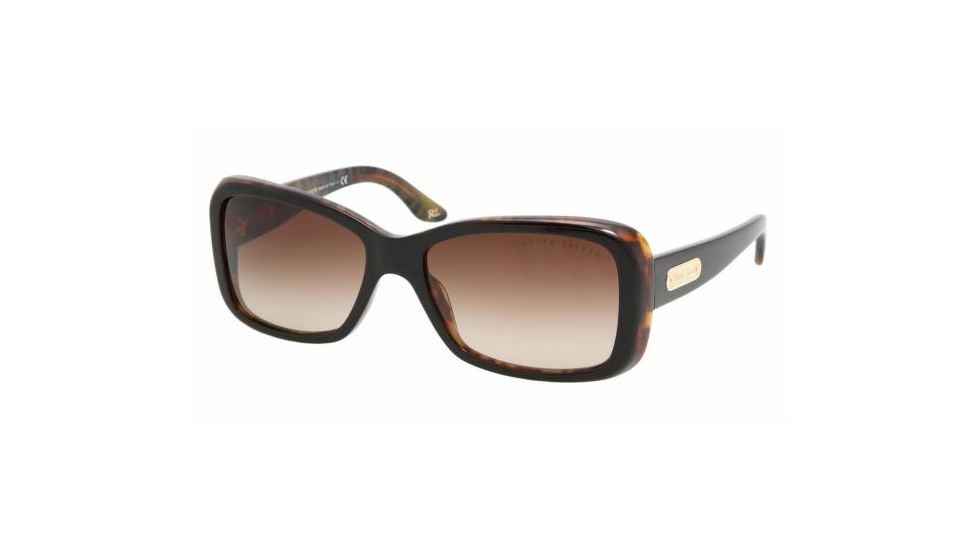 Ralf Lauren RL8066 #526013 - Top Black-Havana Brown Gradient Frame