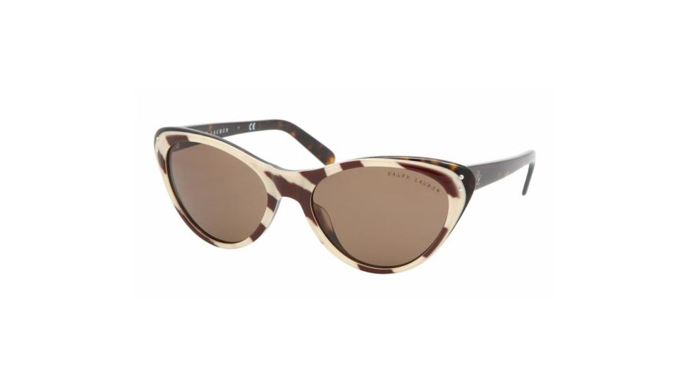 Ralf Lauren RL8070 #529873 - Zebra-Havana Brown Frame