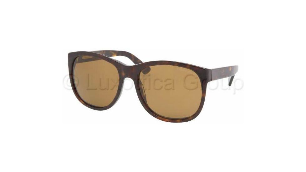 Ralph Lauren RL8072W Single Vision Prescription Sunglasses RL8072W-500353-5619 - Lens Diameter 56 mm, Frame Color Havana