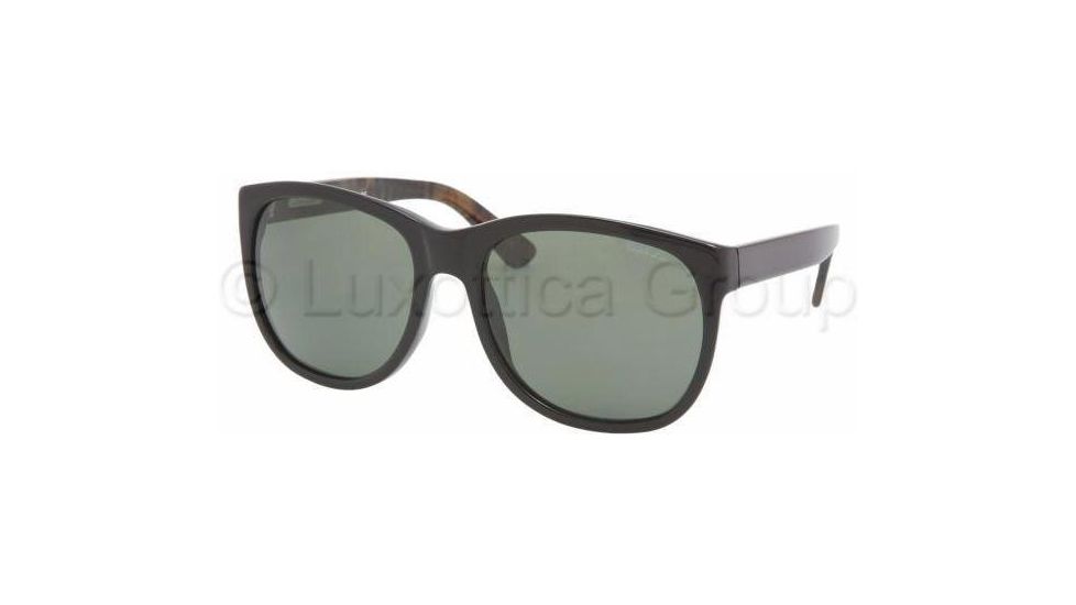 Ralph Lauren RL8072W Single Vision Prescription Sunglasses RL8072W-524752-5619 - Frame Color Black, Lens Diameter 56 mm