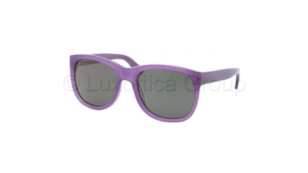 Ralph Lauren RL8072W Single Vision Prescription Sunglasses RL8072W-5337R5-5619 - Lens Diameter 56 mm, Frame Color Opalin Violet