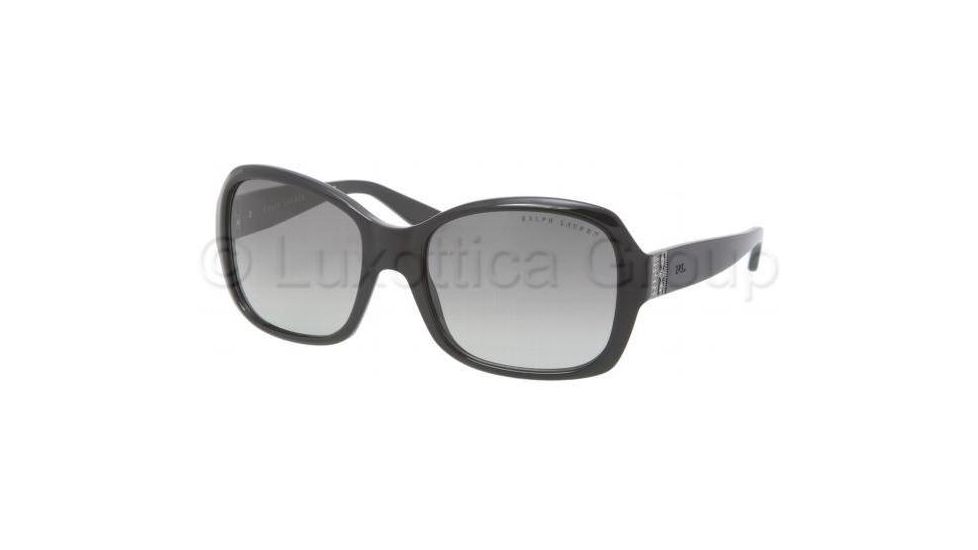 Ralph Lauren RL8075B Bifocal Prescription Sunglasses RL8075B-500111-5518 - Frame Color Black, Lens Diameter 55 mm