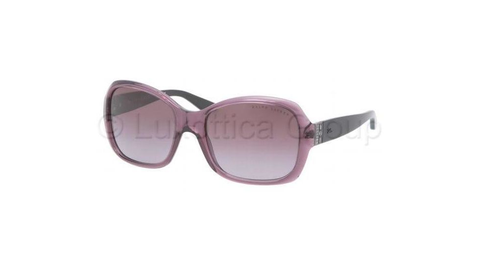 Ralph Lauren RL8075B Bifocal Prescription Sunglasses RL8075B-51588H-5518 - Lens Diameter 55 mm, Frame Color Transparent Violet