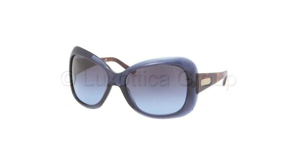 Ralph Lauren RL8076 Sunglasses 52768F-5917 - Blue Transparent Blue Gray Gradient