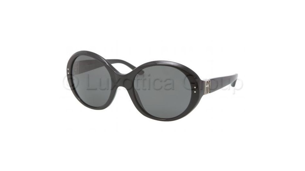 Ralph Lauren RL8084 Sunglasses 500187-5521 - Black Frame, Gray Lenses