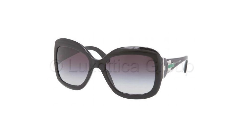Ralph Lauren RL8097B Sunglasses 50018G-5719 - Black Frame, Gray Gradient Lenses