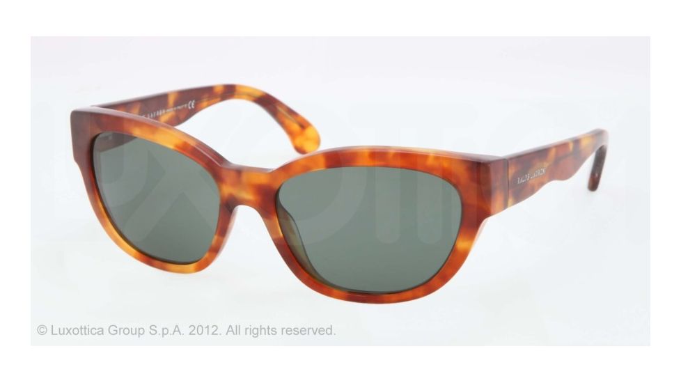 Ralph Lauren RL8101 Progressive Prescription Sunglasses RL8101-502371-53 - Lens Diameter 53 mm, Lens Diameter 53 mm, Frame Color Clear Havana Vintage Effect