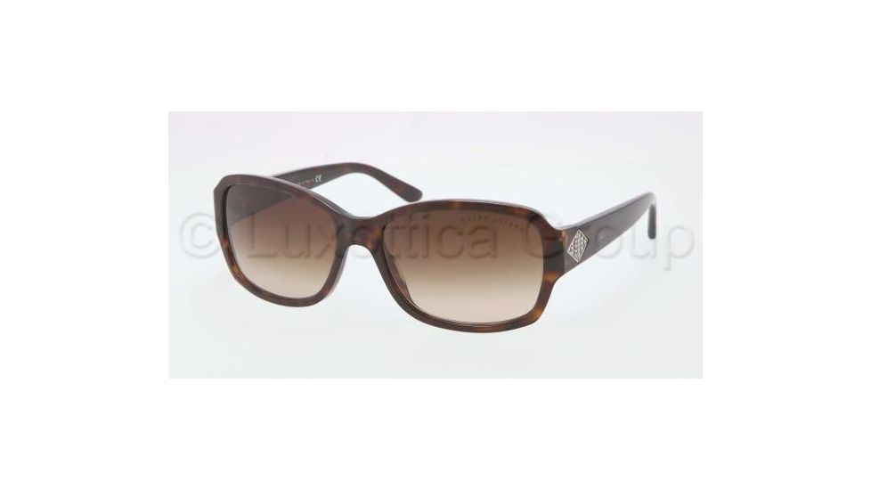 Ralph Lauren RL8102B Single Vision Prescription Sunglasses RL8102B-500313-5716 - Lens Diameter 57 mm, Frame Color Dark Havana