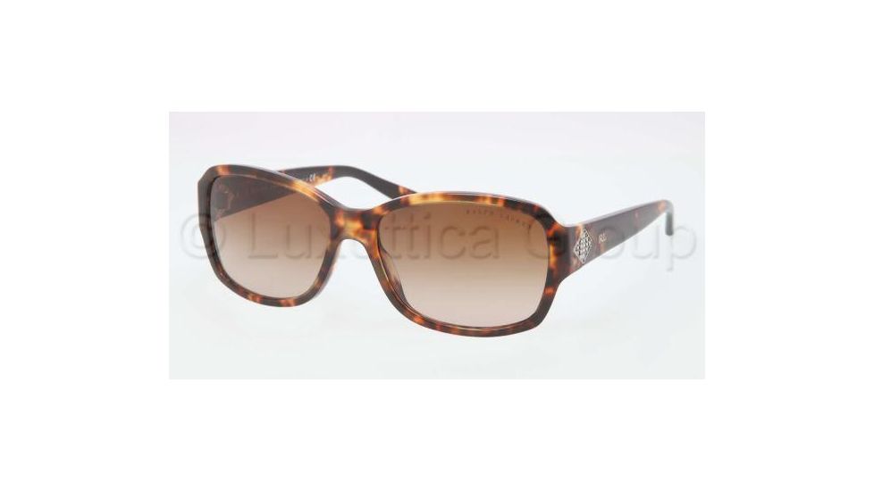 Ralph Lauren RL8102B Single Vision Prescription Sunglasses RL8102B-535113-5716 - Lens Diameter 57 mm, Frame Color Spotted Tortoise