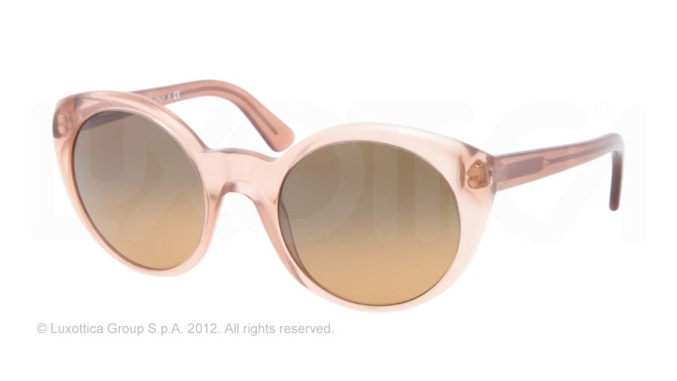 Ralph Lauren RL8104W Single Vision Prescription Sunglasses RL8104W-50253C-52 - Lens Diameter 52 mm, Frame Color Peach Vintage Effect