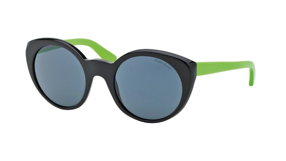 Ralph Lauren RL8104W Single Vision Prescription Sunglasses RL8104W-5486R5-52 - Lens Diameter 52 mm, Frame Color Black