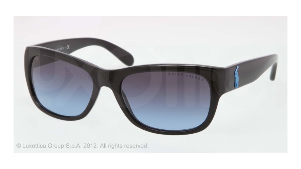 Ralph Lauren RL8106 Progressive Prescription Sunglasses RL8106-50018F-56 - Lens Diameter 56 mm, Lens Diameter 56 mm, Frame Color Black