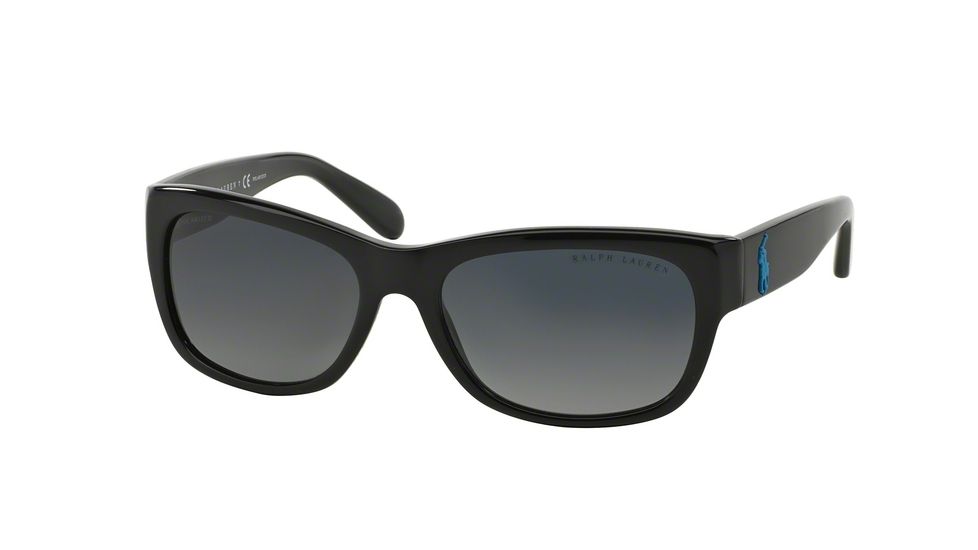 Ralph Lauren RL8106 Progressive Prescription Sunglasses RL8106-5001T3-56 - Lens Diameter 56 mm, Lens Diameter 56 mm, Frame Color Black