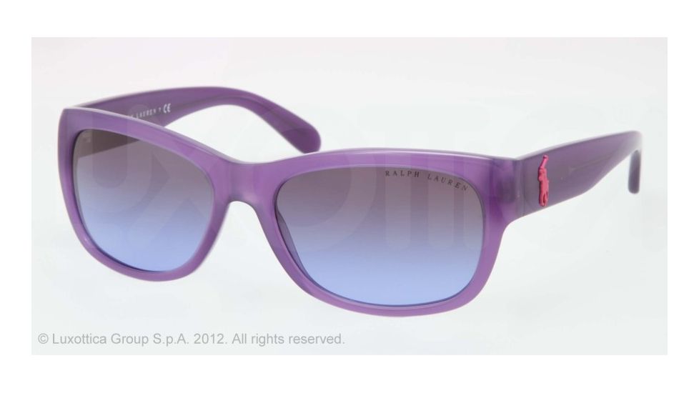 Ralph Lauren RL8106 Progressive Prescription Sunglasses RL8106-533779-56 - Lens Diameter 56 mm, Lens Diameter 56 mm, Frame Color Opal Violet