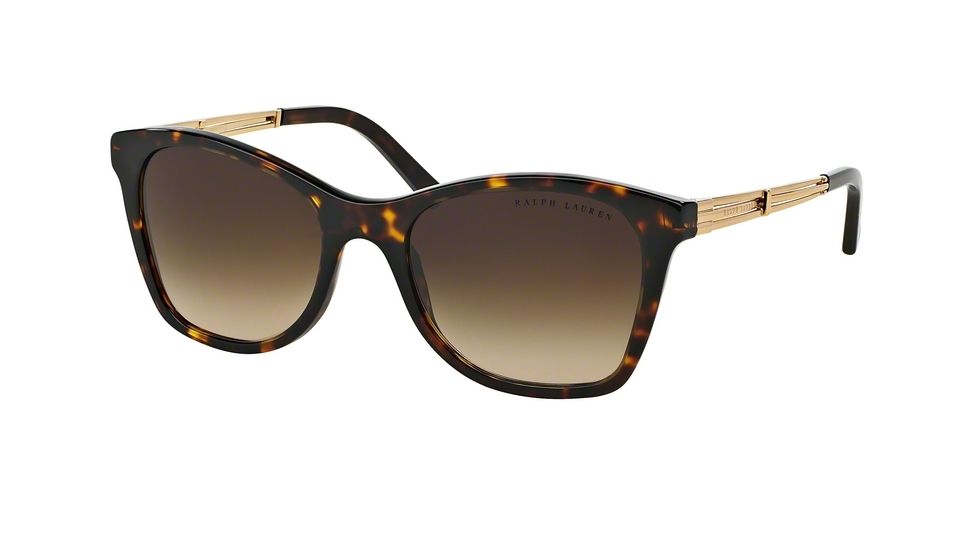 Ralph Lauren RL8113 Single Vision Prescription Sunglasses RL8113-500313-54 - Lens Diameter 54 mm, Frame Color Dark Havana