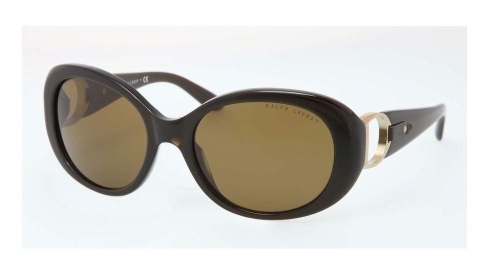 Ralph Lauren RL8118Q Bifocal Prescription Sunglasses RL8118Q-540973-56 - Lens Diameter 56 mm, Frame Color Dark Olive Green