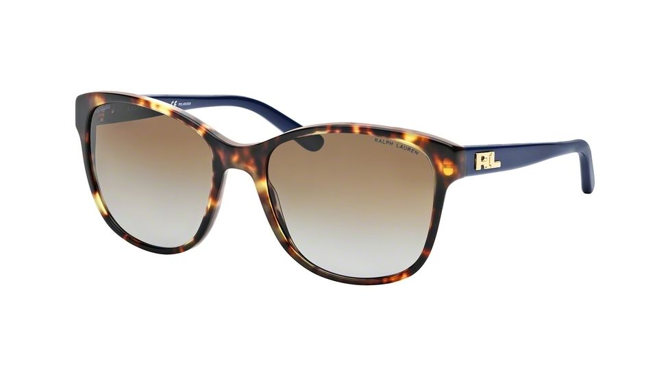 Ralph Lauren RL8123 Single Vision Prescription Sunglasses RL8123-5351T5-56 - Lens Diameter 56 mm, Frame Color New Jl Havana