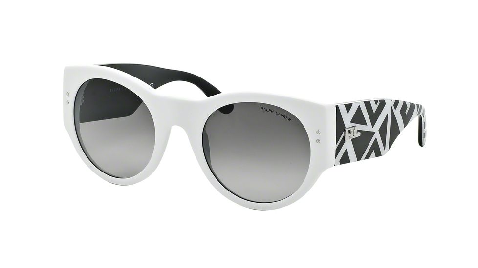 Ralph Lauren RL8124 Bifocal Prescription Sunglasses RL8124-548211-52 - Lens Diameter 52 mm, Frame Color White