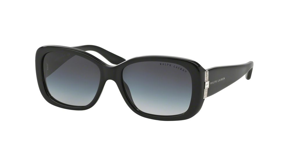 Ralph Lauren RL8127B Progressive Prescription Sunglasses RL8127B-50018G-55 - Lens Diameter 55 mm, Frame Color Black