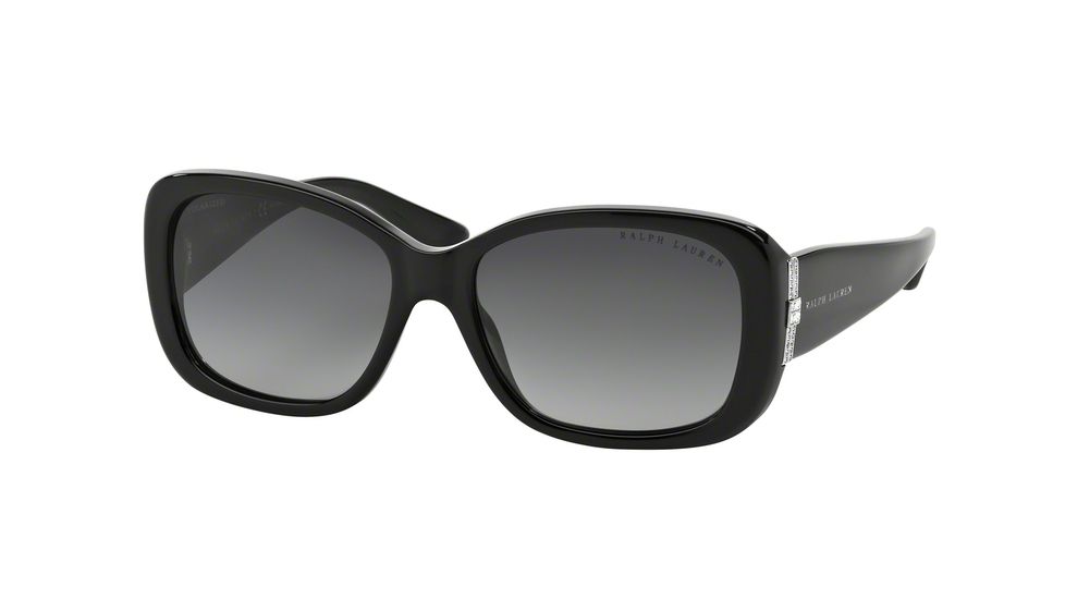 Ralph Lauren RL8127B Progressive Prescription Sunglasses RL8127B-5001T3-55 - Lens Diameter 55 mm, Frame Color Black