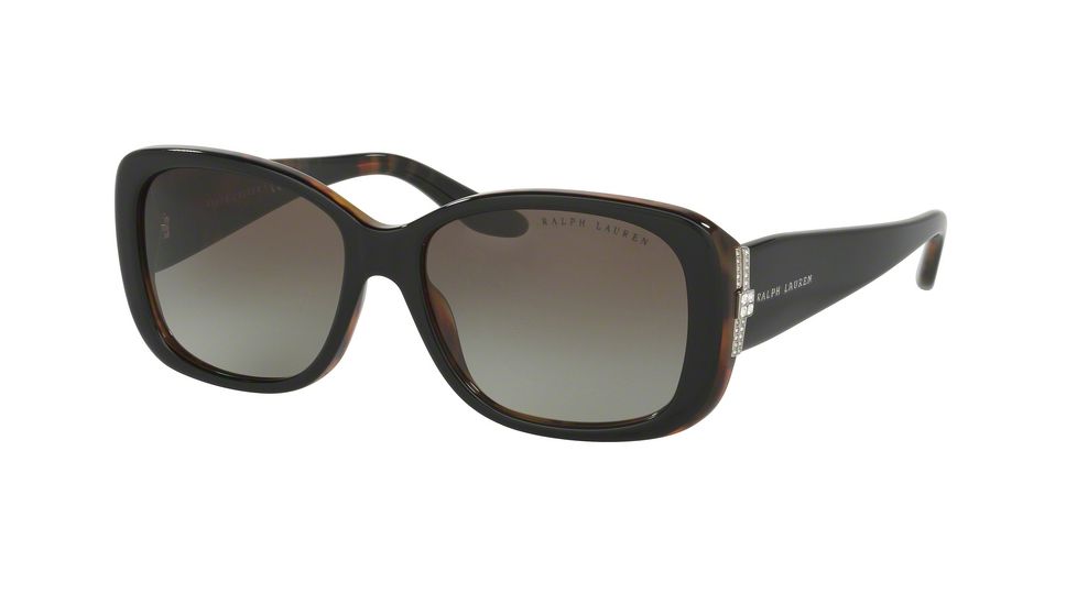 Ralph Lauren RL8127B Progressive Prescription Sunglasses RL8127B-52608E-55 - Lens Diameter 55 mm, Frame Color Top Black-havana Jerry