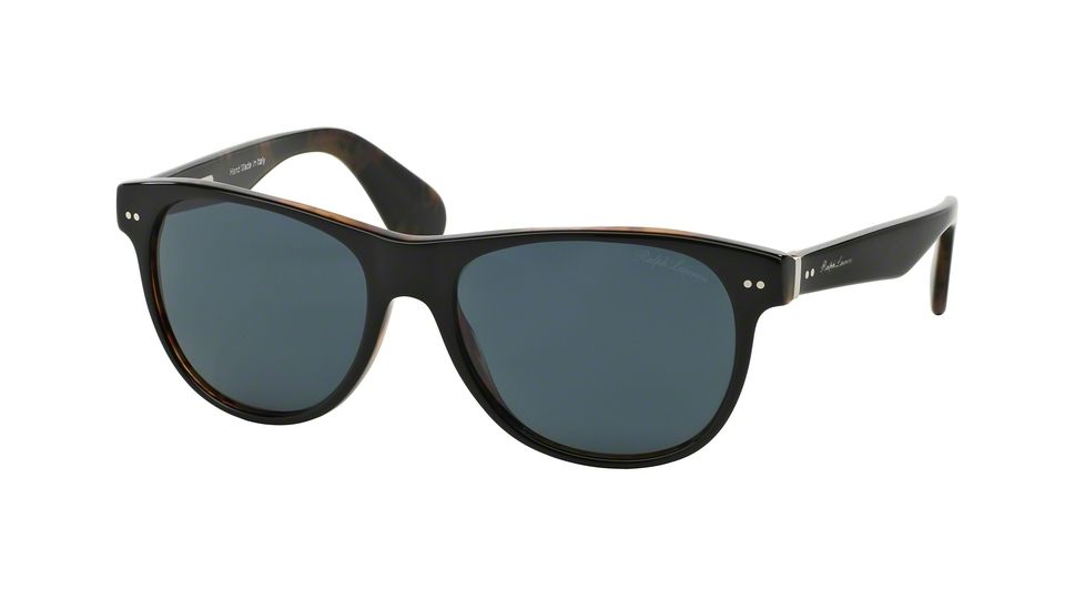 Ralph Lauren RL8129P Progressive Prescription Sunglasses RL8129P-5260R5-56 - Lens Diameter 56 mm, Frame Color Top Black On Jerry Tortoise