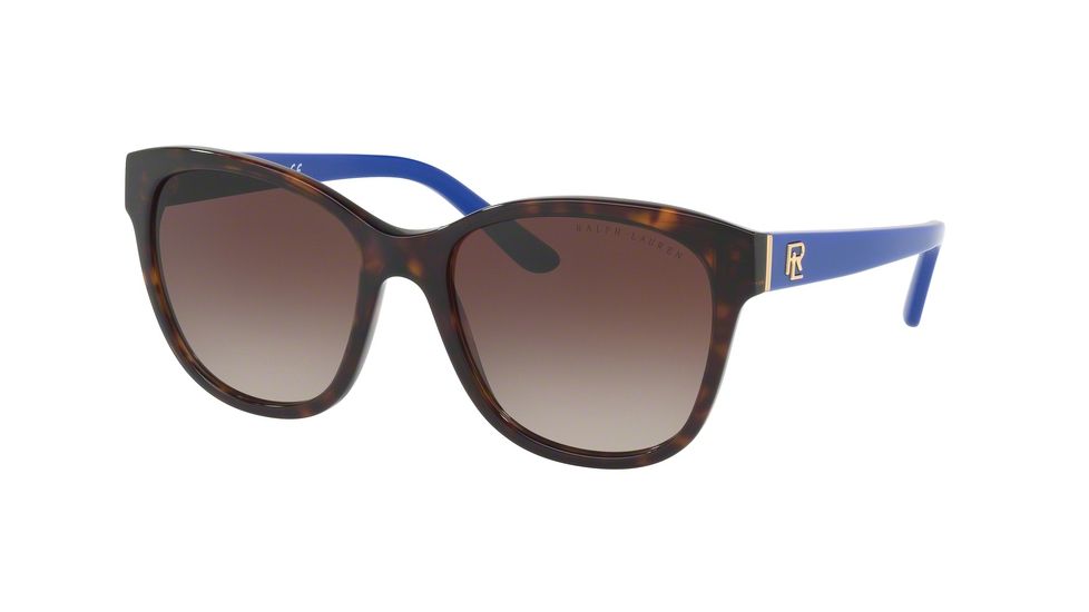 Ralph Lauren RL8143 Single Vision Prescription Sunglasses RL8143-500313-55 - Lens Diameter 55 mm, Frame Color Dark Havana