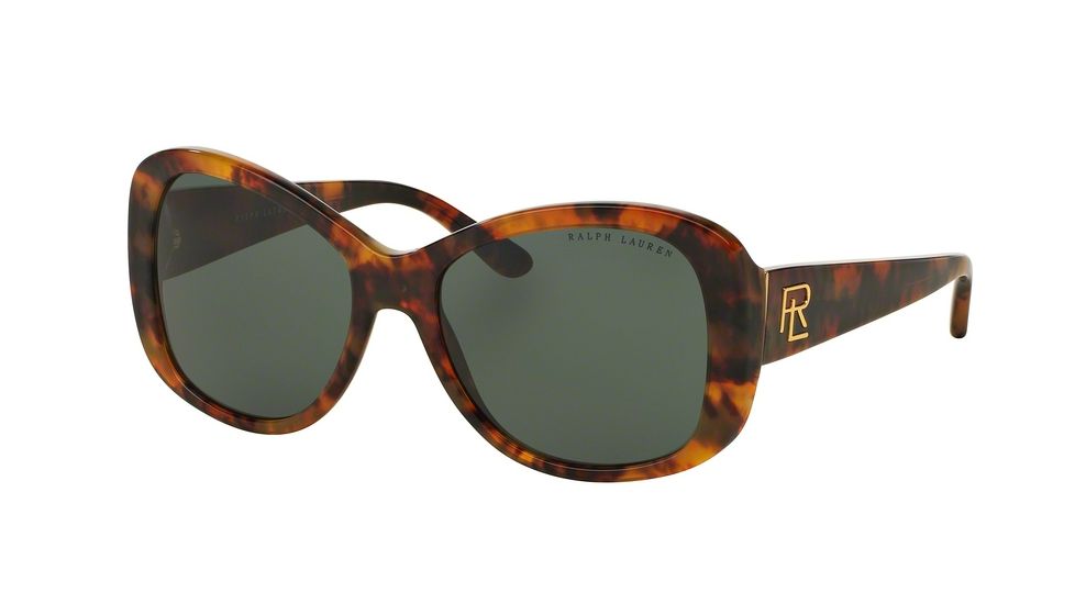 Ralph Lauren RL8144 Progressive Prescription Sunglasses RL8144-501771-56 - Lens Diameter 56 mm, Frame Color Shiny Jerry Tortoise