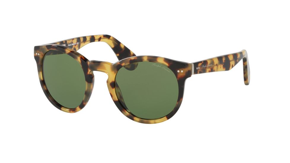 Ralph Lauren RL8146P Single Vision Prescription Sunglasses RL8146P-500452-49 - Lens Diameter 49 mm, Frame Color Spotty Havana