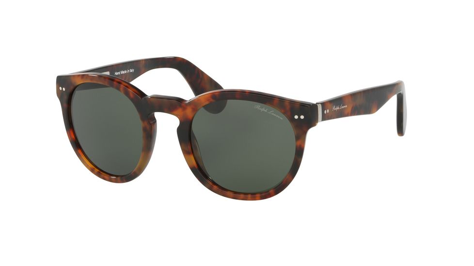 Ralph Lauren RL8146P Single Vision Prescription Sunglasses RL8146P-501752-49 - Lens Diameter 49 mm, Frame Color Jerry Havana