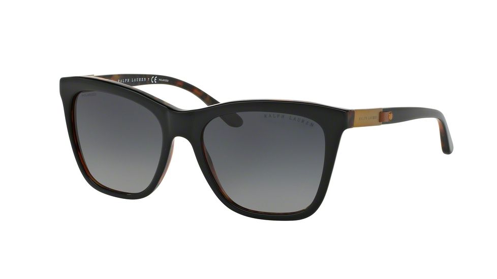 Ralph Lauren RL8151Q Progressive Prescription Sunglasses RL8151Q-5260T3-55 - Lens Diameter 55 mm, Frame Color Top Black/jerry Havana