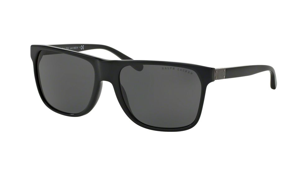 Ralph Lauren RL8152 Single Vision Prescription Sunglasses RL8152-500187-59 - Lens Diameter 59 mm, Frame Color Black