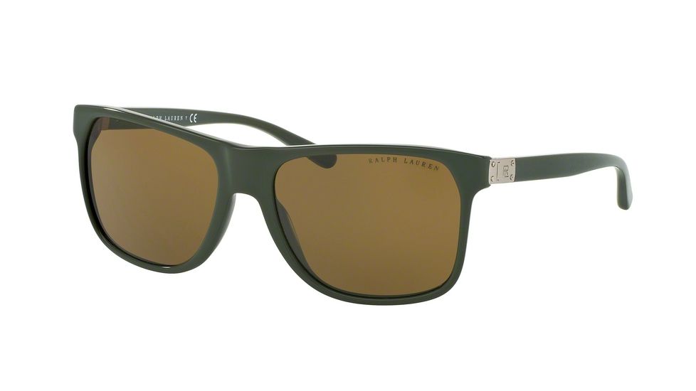 Ralph Lauren RL8152 Single Vision Prescription Sunglasses RL8152-557073-59 - Lens Diameter 59 mm, Frame Color Solid Olive