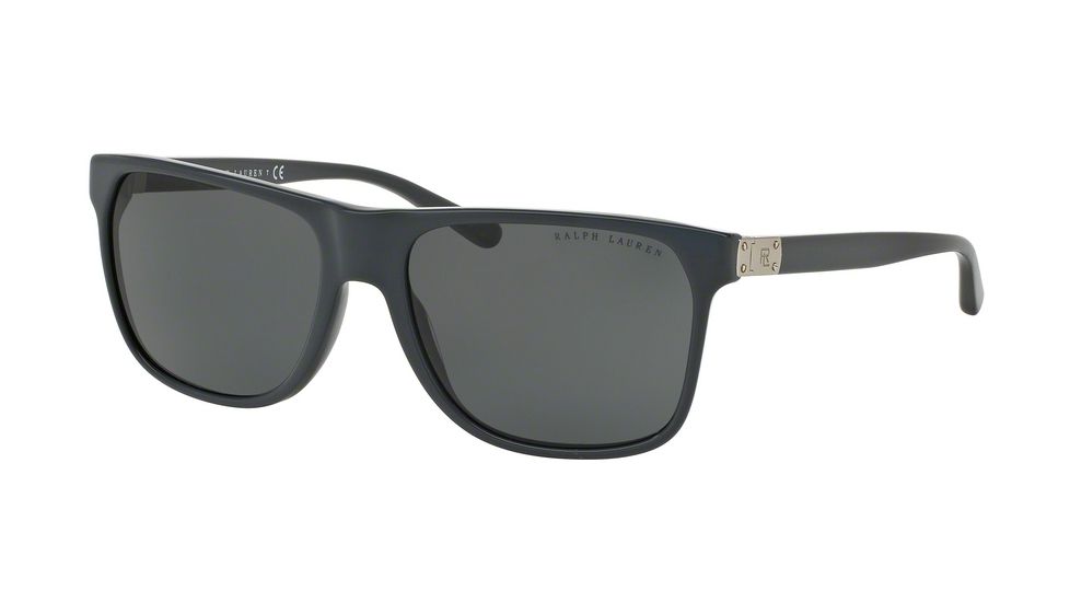 Ralph Lauren RL8152 Single Vision Prescription Sunglasses RL8152-558487-59 - Lens Diameter 59 mm, Frame Color Dark Grey