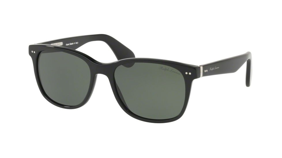 Ralph Lauren RL8162P Progressive Prescription Sunglasses, 56mm, Black, RL8162P-500152-56-PRO