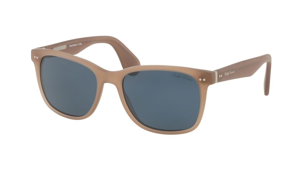 Ralph Lauren RL8162P Progressive Prescription Sunglasses, 56mm, Sandblast Opal Beige, RL8162P-5338R5-56-PRO