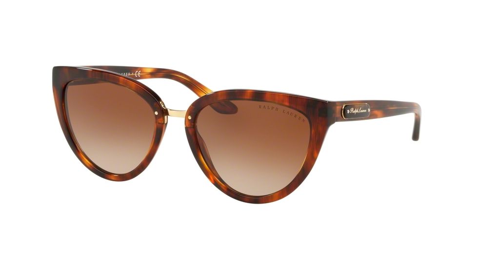 Ralph Lauren RL8167 Prescription Sunglasses, 55mm, Striped Havana, RL8167-500713-55-SV
