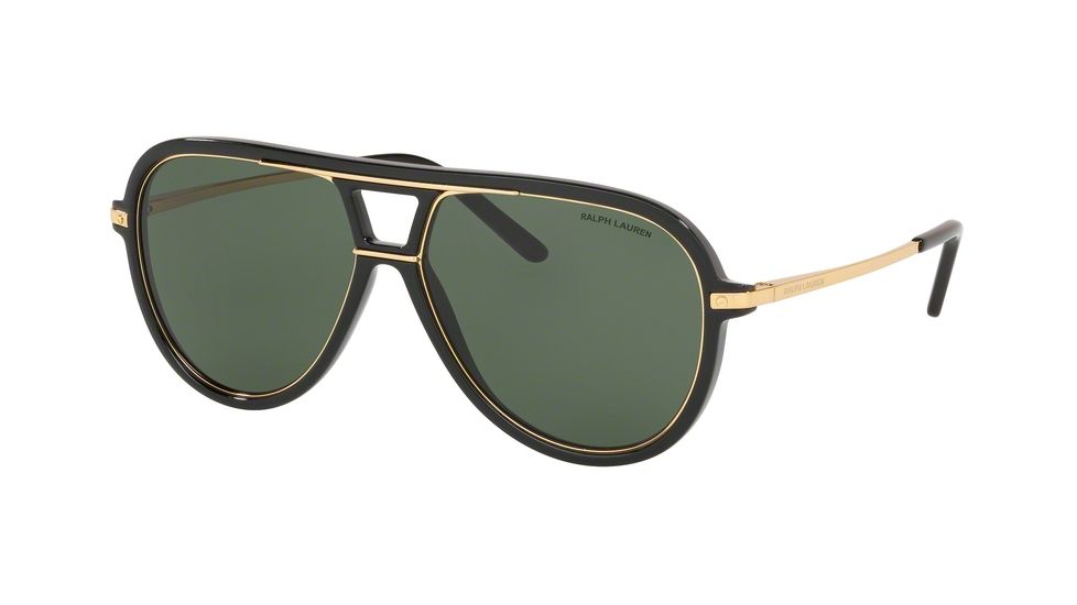 Ralph Lauren RL8177 Sunglasses 500171-58 - , Green Bottle Lenses