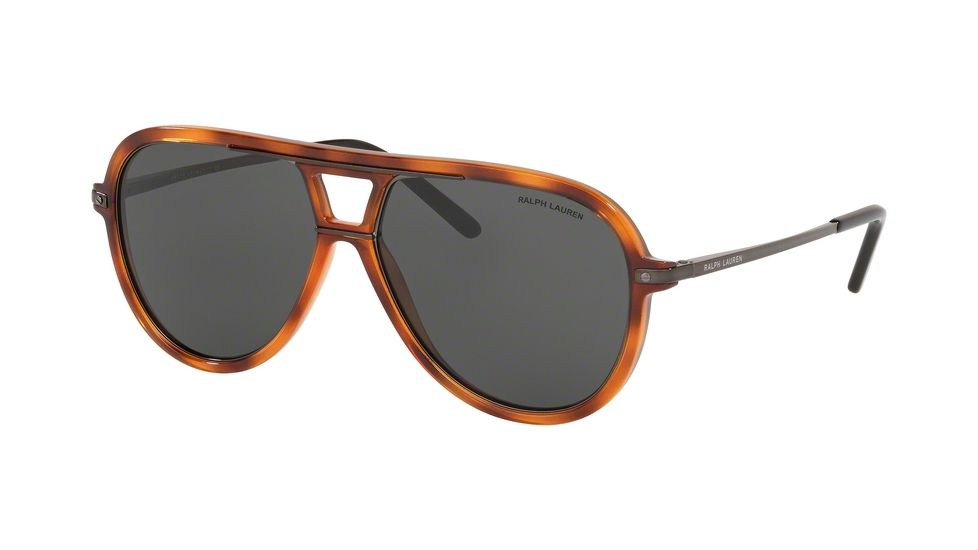 Ralph Lauren RL8177 Sunglasses 576687-58 - , Dark Grey Lenses